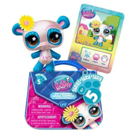 Littlest Pet Shop meglepetés figura 5. széria (1 db)