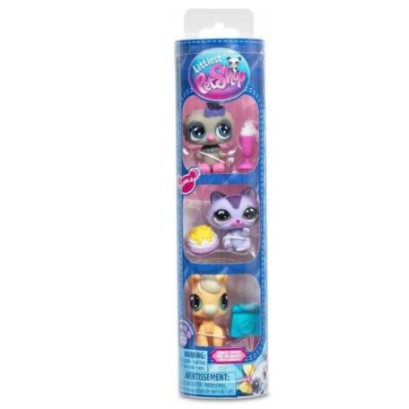Littlest Pet Shop S4 Snack Trió (251-252-253)