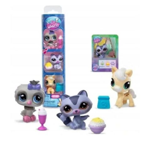 Littlest Pet Shop S4 Snack Trió (251-252-253)