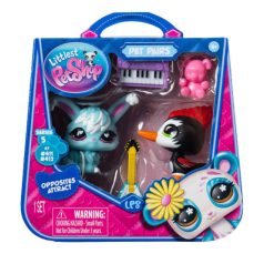   Littlest Pet Shop állatpár 2-es csomag 5. széria - Nyuszi és Harkály