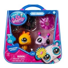   Littlest Pet Shop állatpár 2-es csomag 5. széria - Iguána és Méhecske