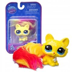 Littlest Pet Shop figura S6 - Sárga cica (488)
