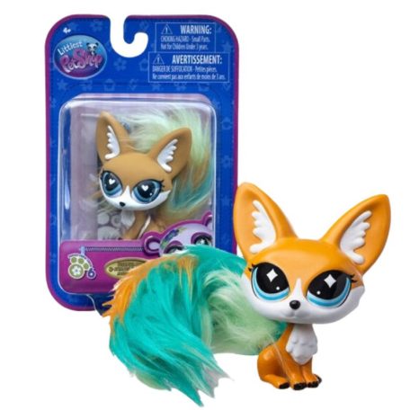 Littlest Pet Shop figura S6 - Sivatagi róka (489)