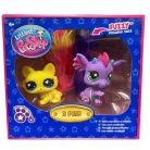 Littlest Pet Shop állatpár 2-es csomag 6. széria - Cica és sárkány (487-488)