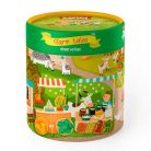 Dodo kétoldalú puzzle - Élet a farmon (50 db)