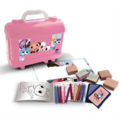 Gabi babaháza nyomdaszett bőröndben