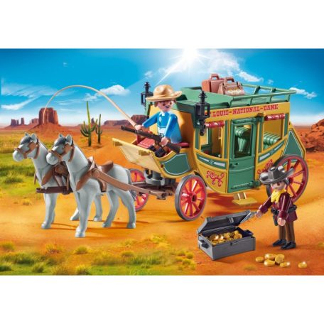 Playmobil Western 70013 Western lovaskocsi