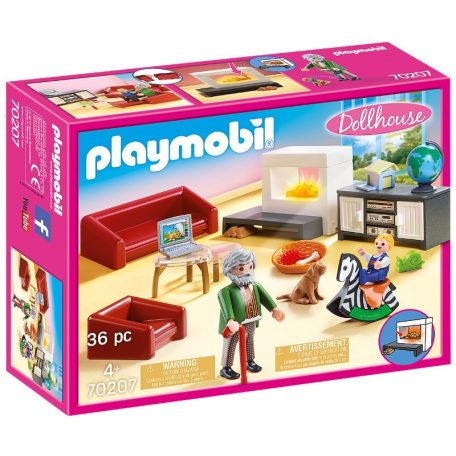 Playmobil Dollhouse 70207 Kényelmes nappali