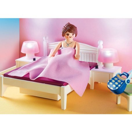 Playmobil Dollhouse 70208 Hálószoba varrósarokkal