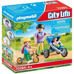 Playmobil City Life 70284 Anyuka gyerekekkel