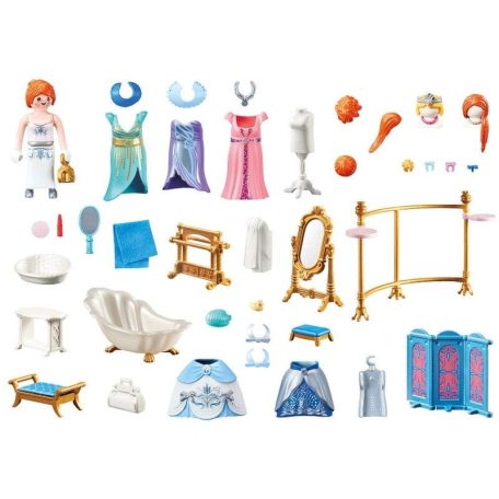 Playmobil Princess 70454 Öltözőszoba fürdőkáddal