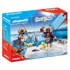 Playmobil Family Fun 70606 Ajándékszett - Jéghalászok