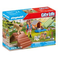 Playmobil City Life 70676 Ajándékszett - Kutyakiképzés