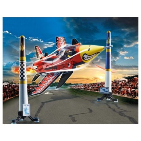 Playmobil Air Stunt Show 70832 Légi kaszkadőrök - Sas sugárhajtású gép felhúzható motorral