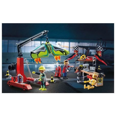 Playmobil Air Stunt Show 70834 Légi kaszkadőrök - Szervízállomás