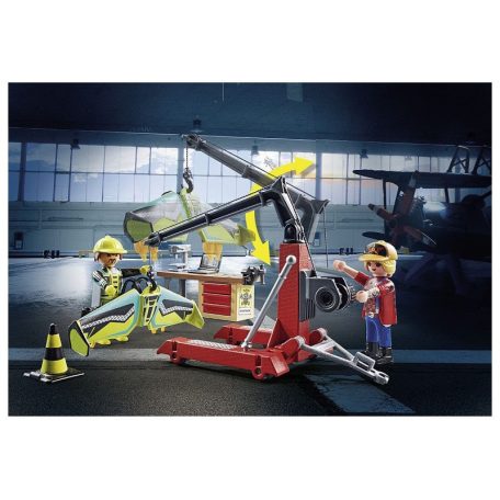 Playmobil Air Stunt Show 70834 Légi kaszkadőrök - Szervízállomás
