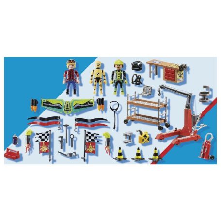 Playmobil Air Stunt Show 70834 Légi kaszkadőrök - Szervízállomás