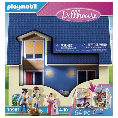 Playmobil Dollhouse 70985 Hordozható családi ház