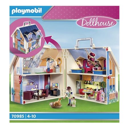 Playmobil Dollhouse 70985 Hordozható családi ház