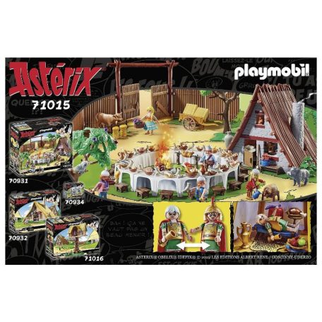 Playmobil Asterix 71015 Római tábornokok sátra