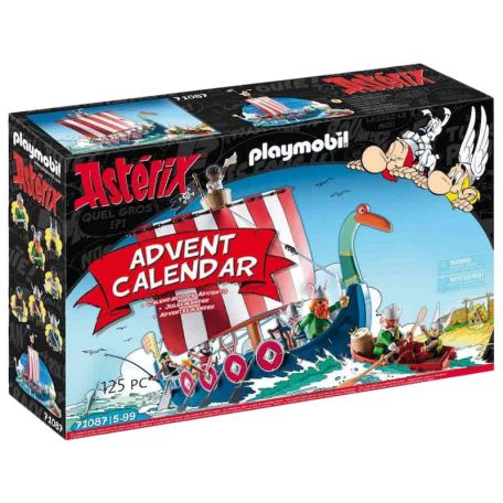 Playmobil Asterix 71087 Kalózok - Adventi naptár