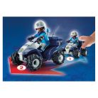 Playmobil City Action 71092 Rendőr speed quad hátrahúzható motorral