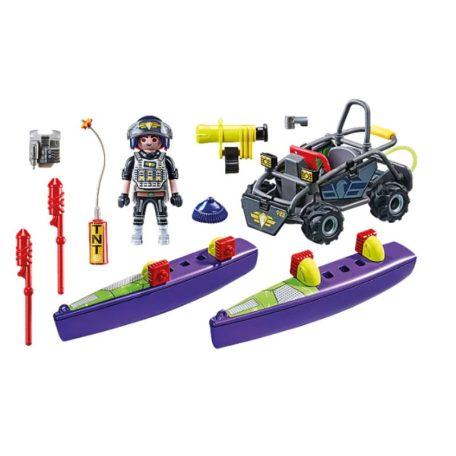 Playmobil City Action 71147 SWAT - Terepjáró quad