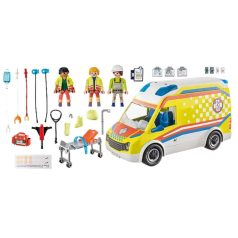   Playmobil City Life 71202 Mentőautó hang- és fényeffektekkel