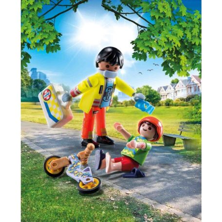 Playmobil City Life 71245 Ápoló és páciense