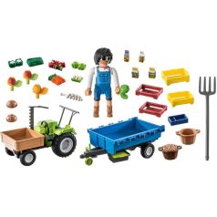 Playmobil Country 71249 Traktor utánfutóval