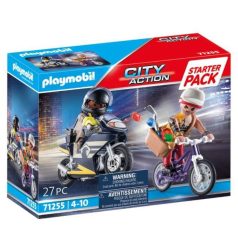   Playmobil City Action Starter Pack 71255 Biztonsági őr és ékszertolvaj