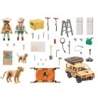 Playmobil Wiltopia 71293 Terepjáróval az oroszlánok között