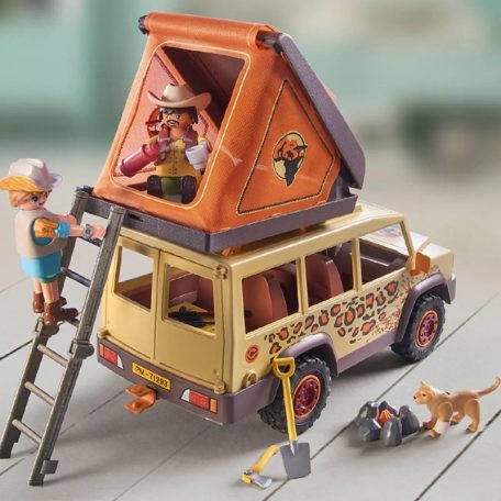 Playmobil Wiltopia 71293 Terepjáróval az oroszlánok között