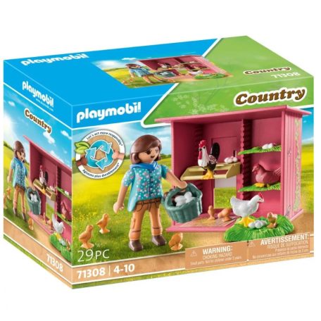 Playmobil Country 71308 Tyúk csibékkel