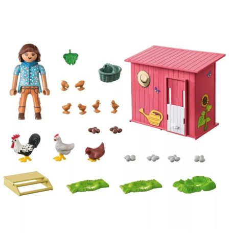 Playmobil Country 71308 Tyúk csibékkel