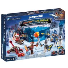   Playmobil Novelmore 71346 Adventi naptár: Novelmore hógolyó csata