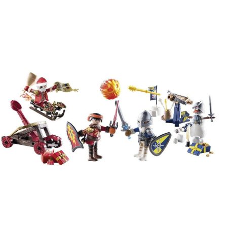 Playmobil Novelmore 71346 Adventi naptár: Novelmore hógolyó csata