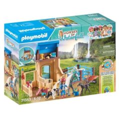   Playmobil Horses of Waterfall 71353 Amelia & Whisper lovasboksszal