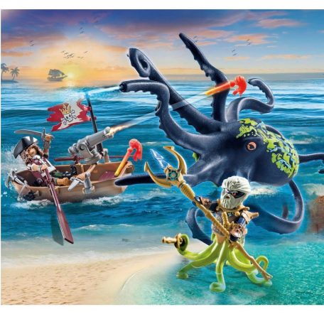 Playmobil Pirates 71419 Harc az óriási oktopusszal