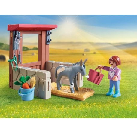 Playmobil Country 71471 Állatorvos szamarakkal