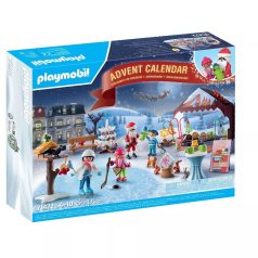   Playmobil Christmas 71472 Adventi naptár: Karácsonyi vásár