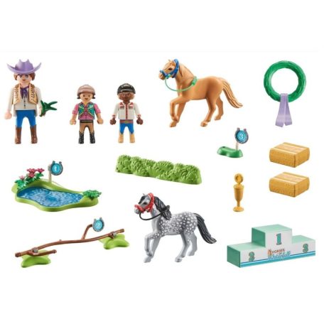 Playmobil Horses of Waterfall 71495 Póniverseny