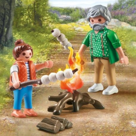 Playmobil My Life 71513 Tábortűz pillecukorral