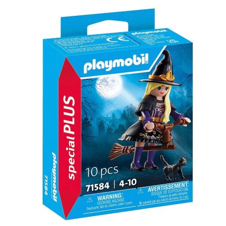 Playmobil Special Plus 71584 Boszorkány macskával