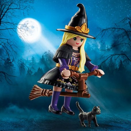 Playmobil Special Plus 71584 Boszorkány macskával
