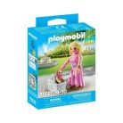 Playmobil My Life 71737 Rózsaszínruhás nő csivavával
