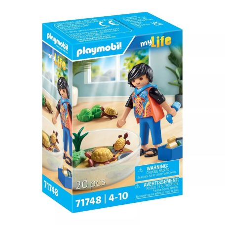 Playmobil My Life 71748 Teknős terrárium