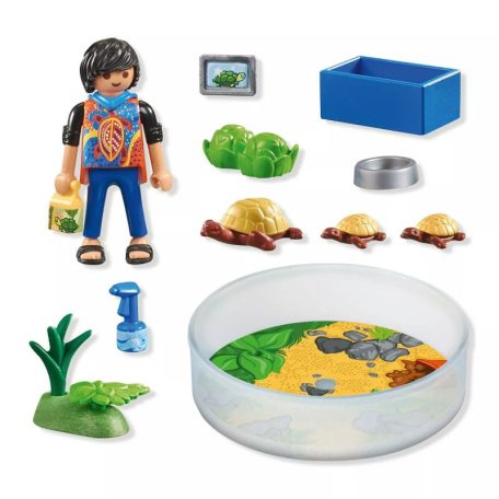 Playmobil My Life 71748 Teknős terrárium