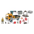 Playmobil Action Heroes 71750 Billenőplatós teherautó daruval