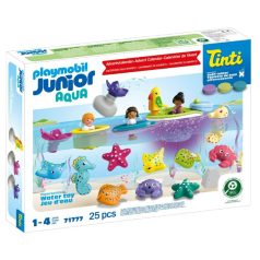   Playmobil Junior Adventi kalendárium 71777 Junior & Tinti - Színes karácsonyi visszaszámlálás a fürdőben